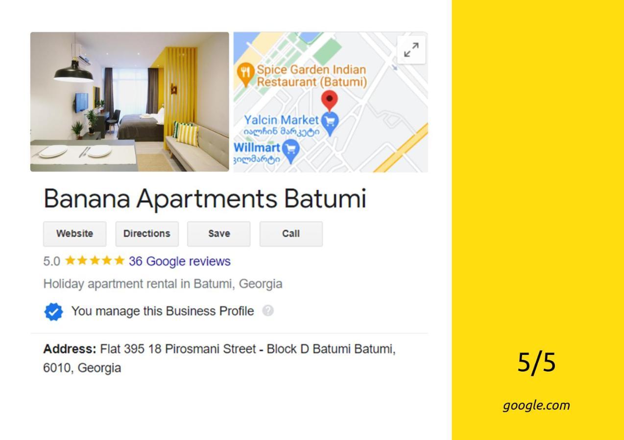 Banana Apartments Batumi Exterior foto